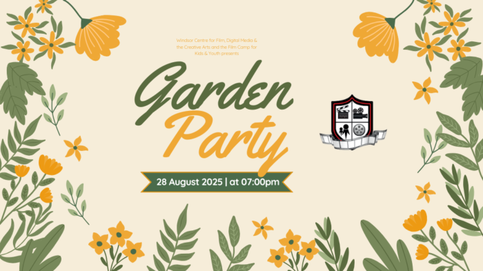 Garden Party 2025 Banner